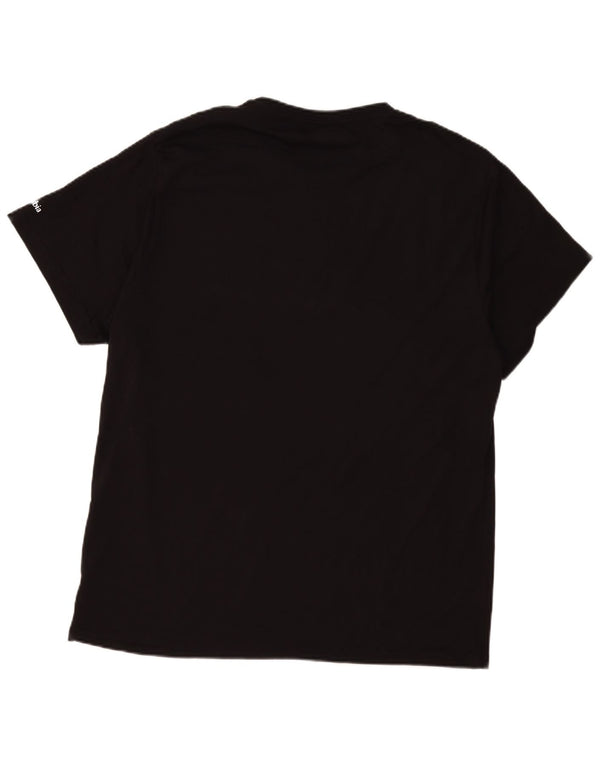 T-shirt grafica da uomo Columbia Top 2XL cotone nero