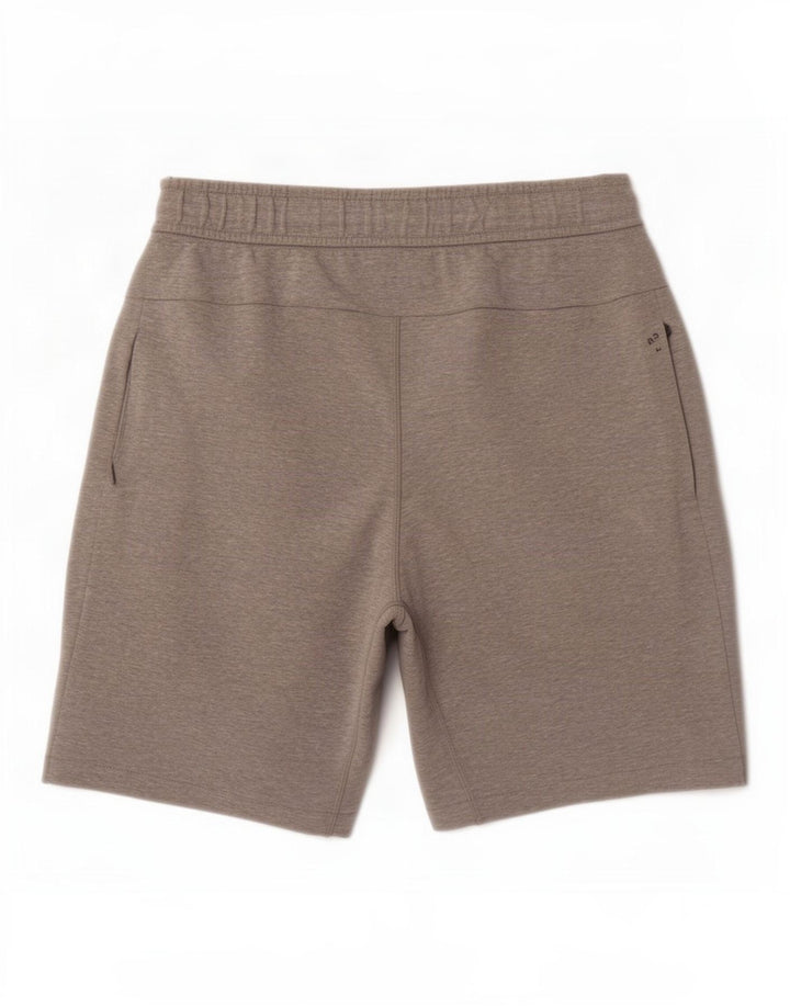 Pantaloncini sportivi Nike da uomo in cotone grigio medio