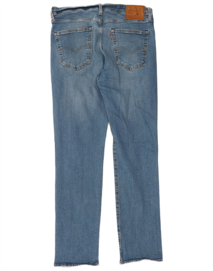 Levi's Uomo 511 Slim Jeans W36 L32 Cotone Blu