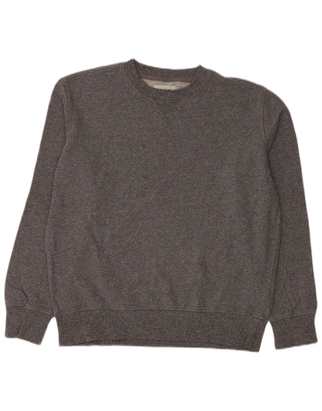 MARKS & SPENCER Felpa da uomo Maglione in cotone grigio medio