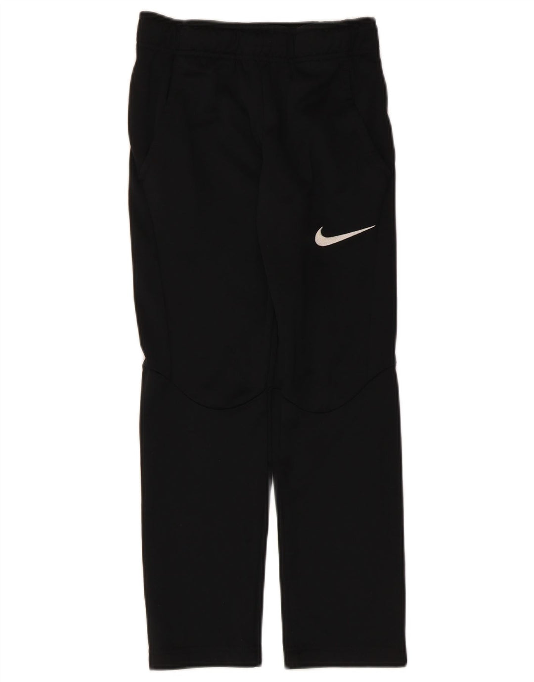 Pantaloni da tuta Nike da ragazzo Dri Fit 8-9 anni piccoli in poliestere nero