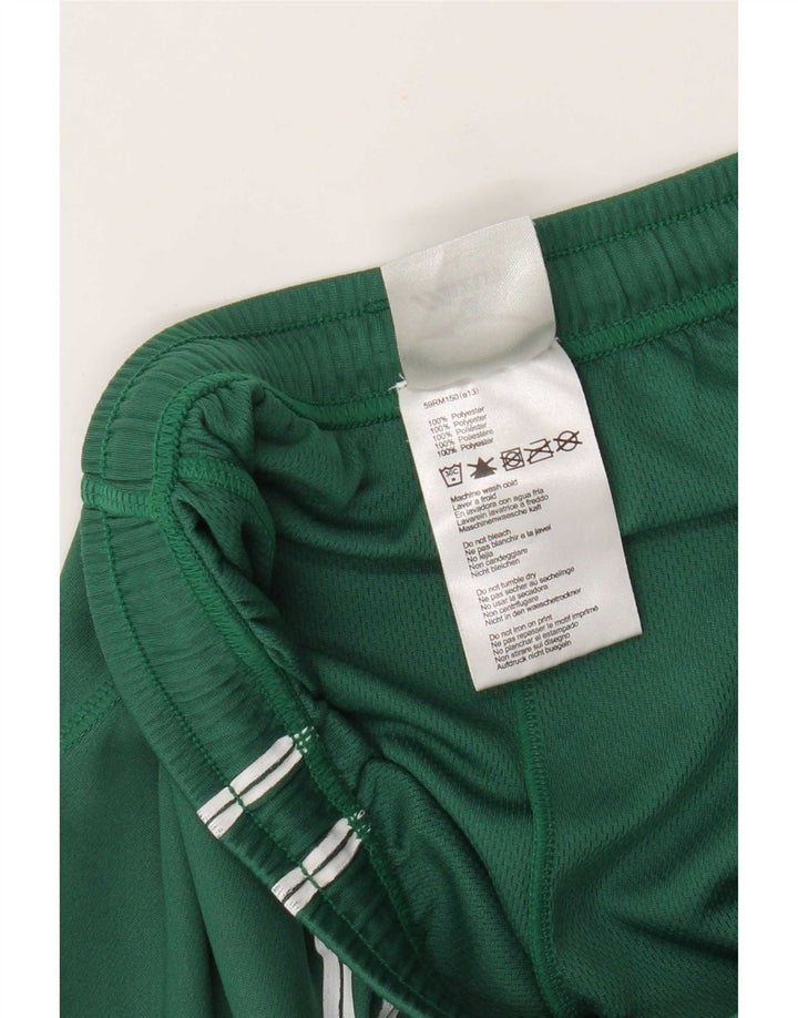 Pantaloncini sportivi grafici da uomo Mizuno grandi in poliestere verde