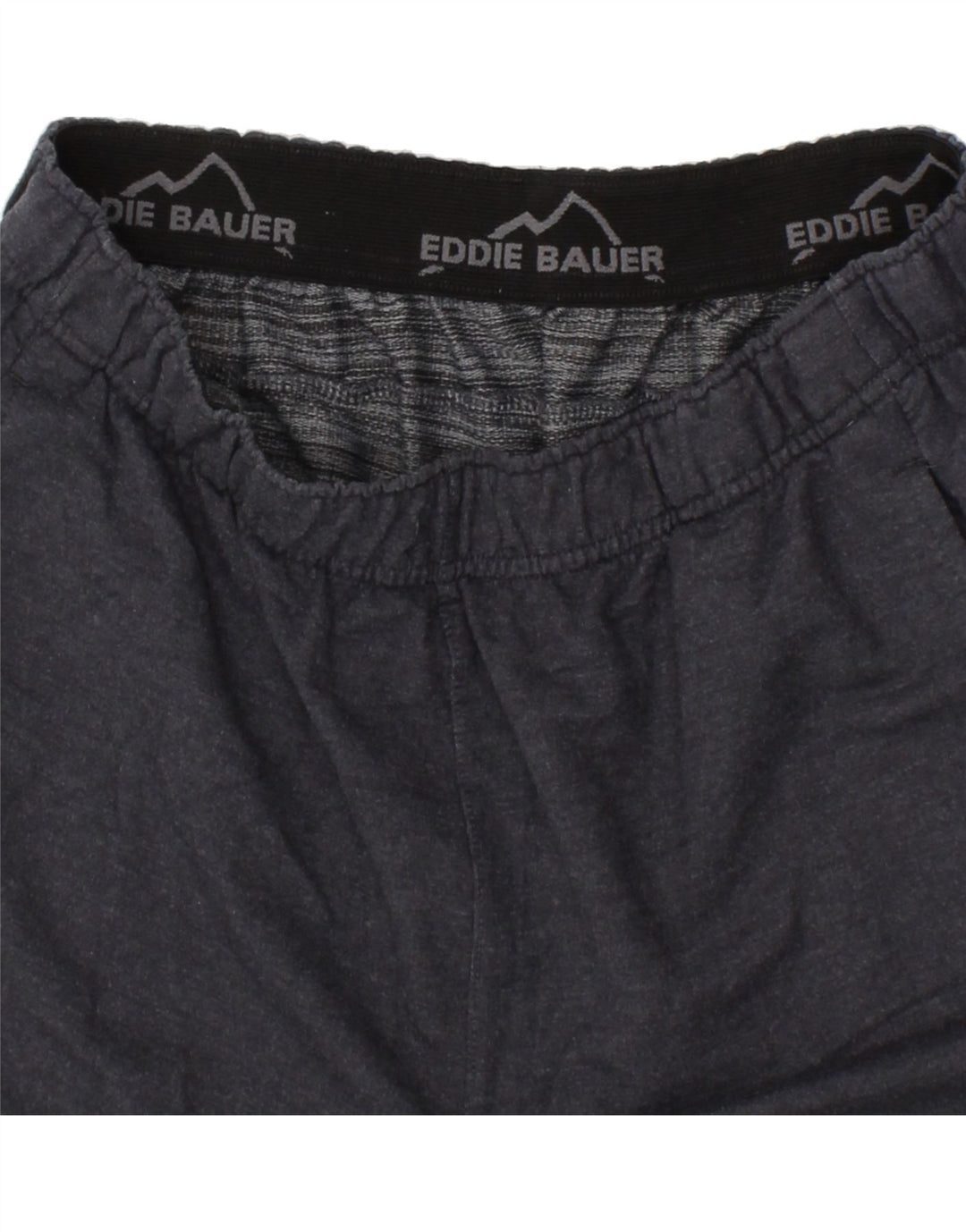 EDDIE BAUER Mens Sport Shorts Large Navy Blue Rayon Vintage Eddie Bauer and Second-Hand Eddie Bauer from Messina Hembry 