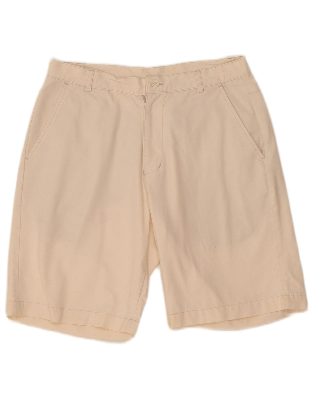 Pantaloncini chino da uomo Fila IT 50 Large W34 bianco sporco