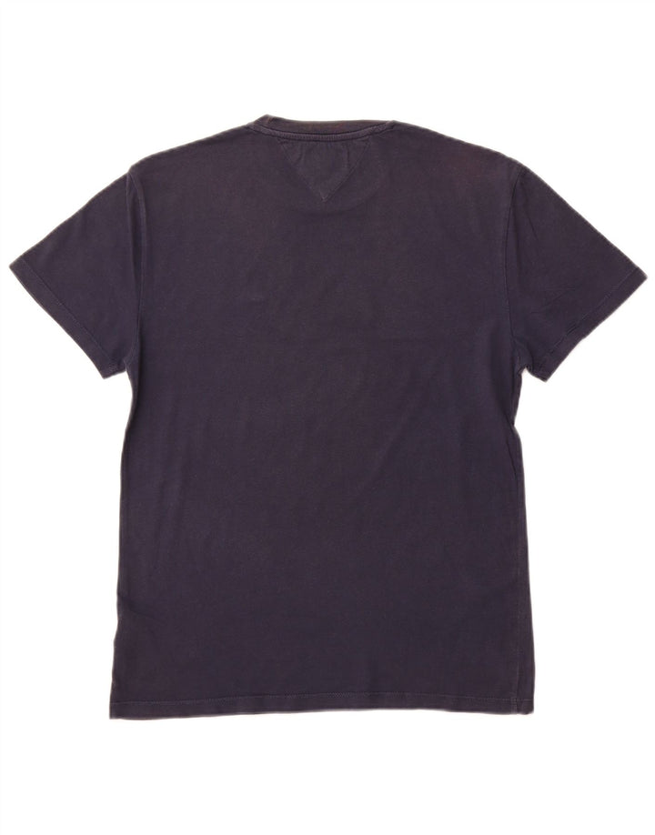 TOMMY HILFIGER T-shirt da uomo Top XS Blu navy in cotone