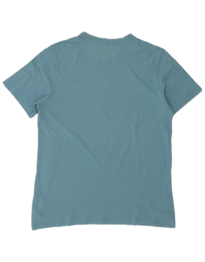 T-shirt da uomo Nike Top Large in cotone blu