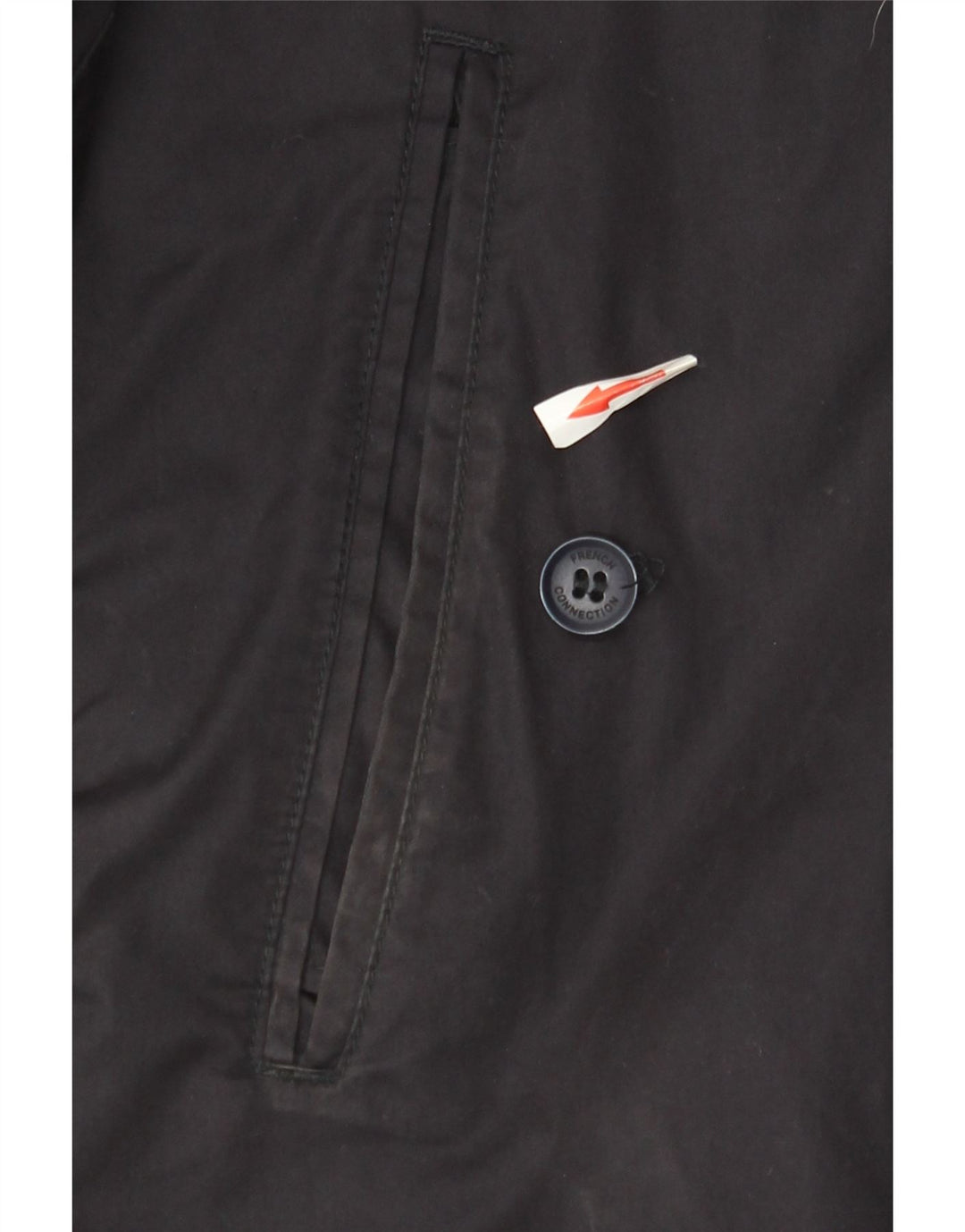 Giubbotto bomber da uomo French Connection UK 40 grande cotone blu navy