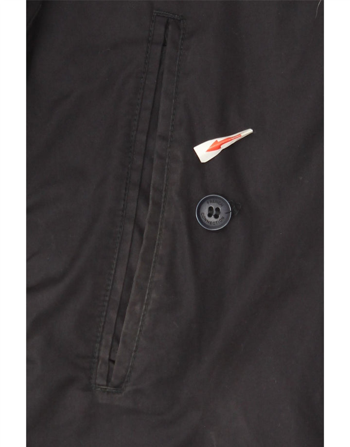 Giubbotto bomber da uomo French Connection UK 40 grande cotone blu navy