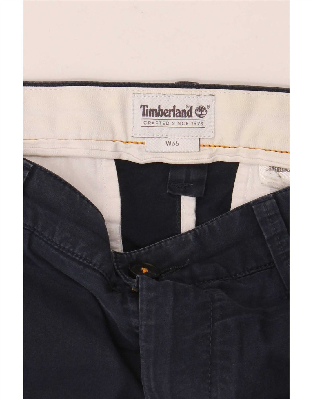 Pantaloncini chino da uomo Timberland W36 grandi blu navy