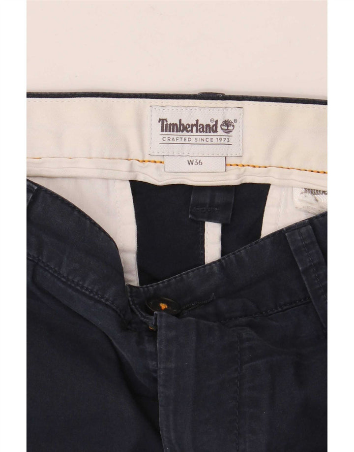 Pantaloncini chino da uomo Timberland W36 grandi blu navy