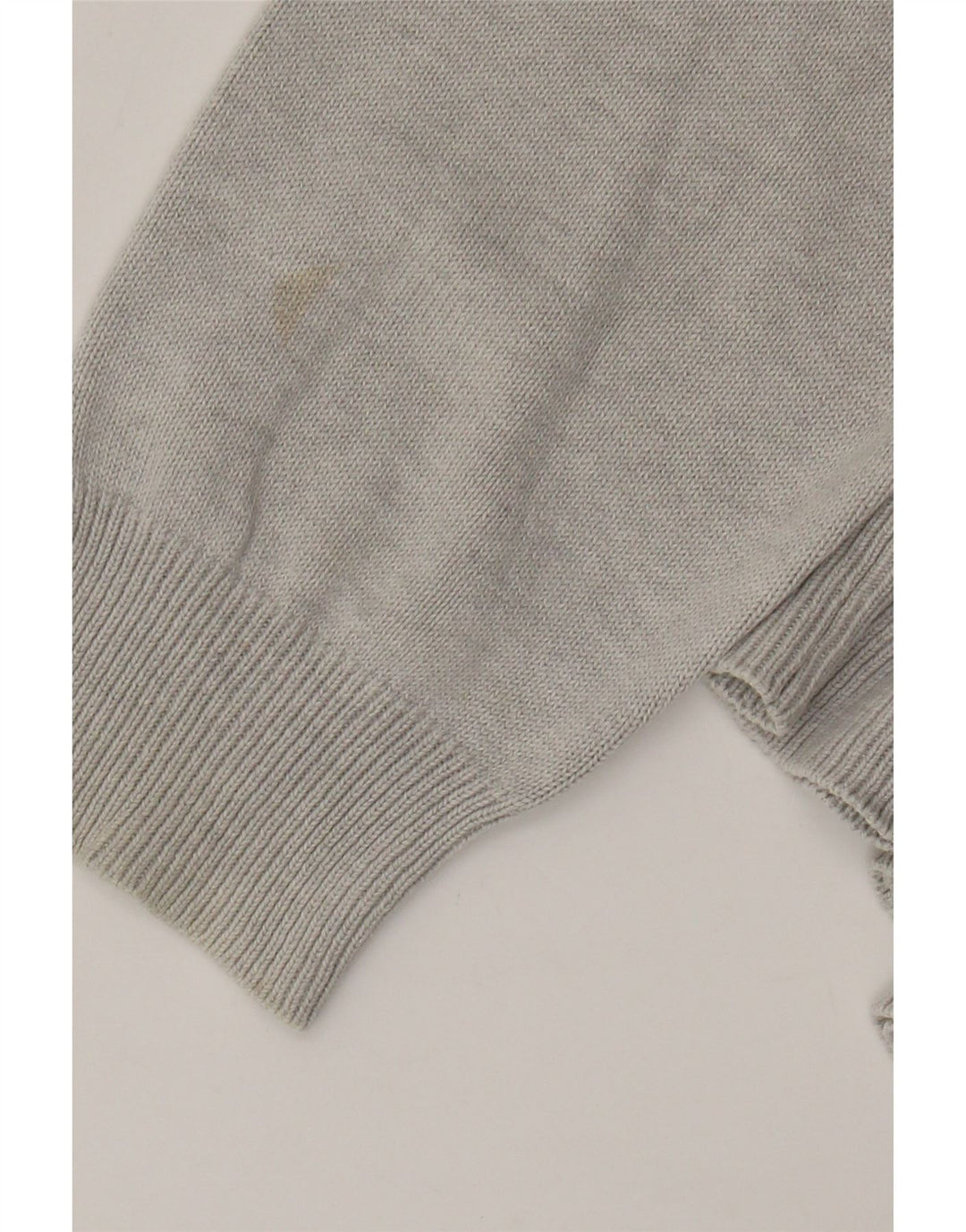 Maglione Marks & Spencer da uomo con scollo a V blu Harbour grande grigio