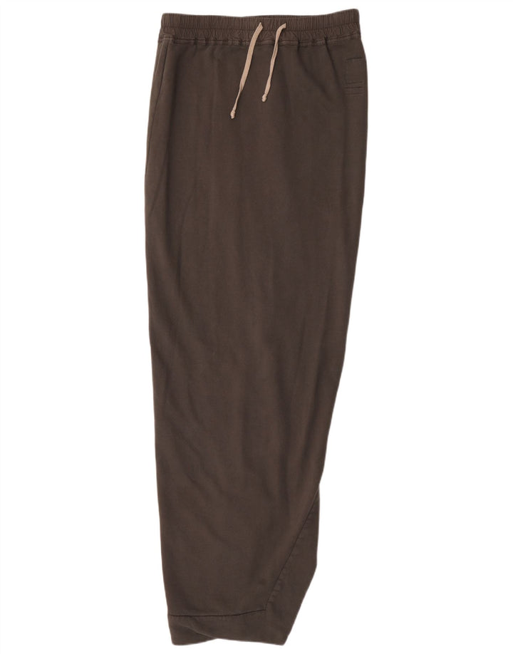 Gonna lunga da donna Rick Owens piccola W28 in cotone grigio