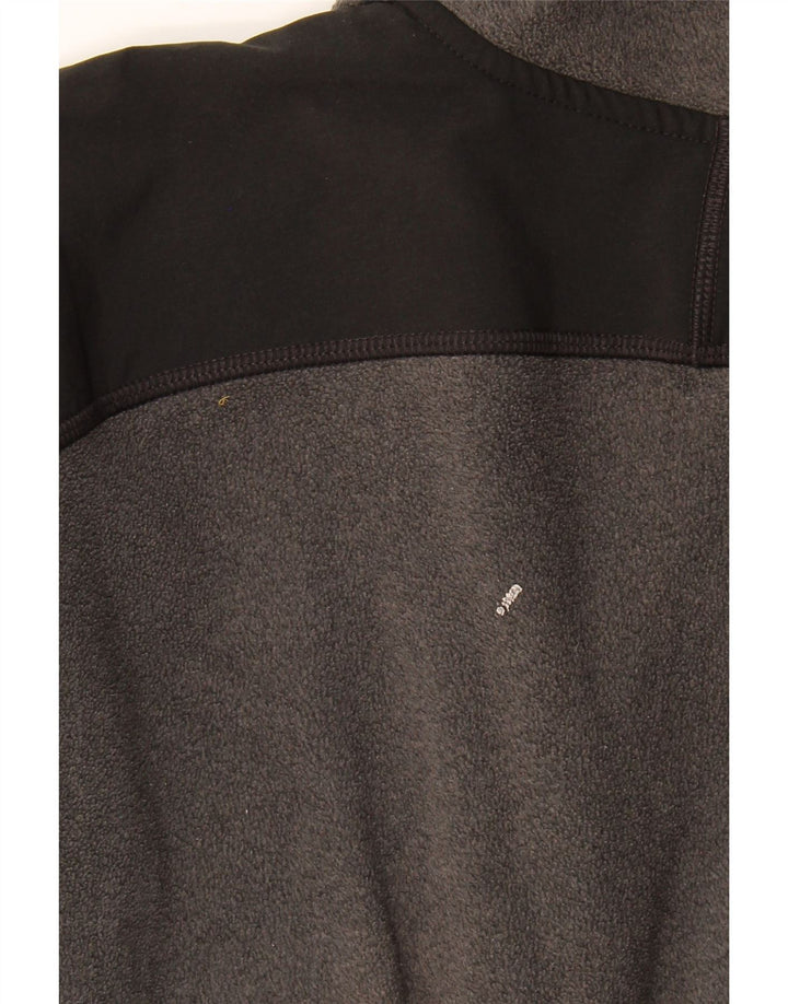 Giacca in pile da uomo The North Face UK 36 Small Grigio Colourblock Poliestere