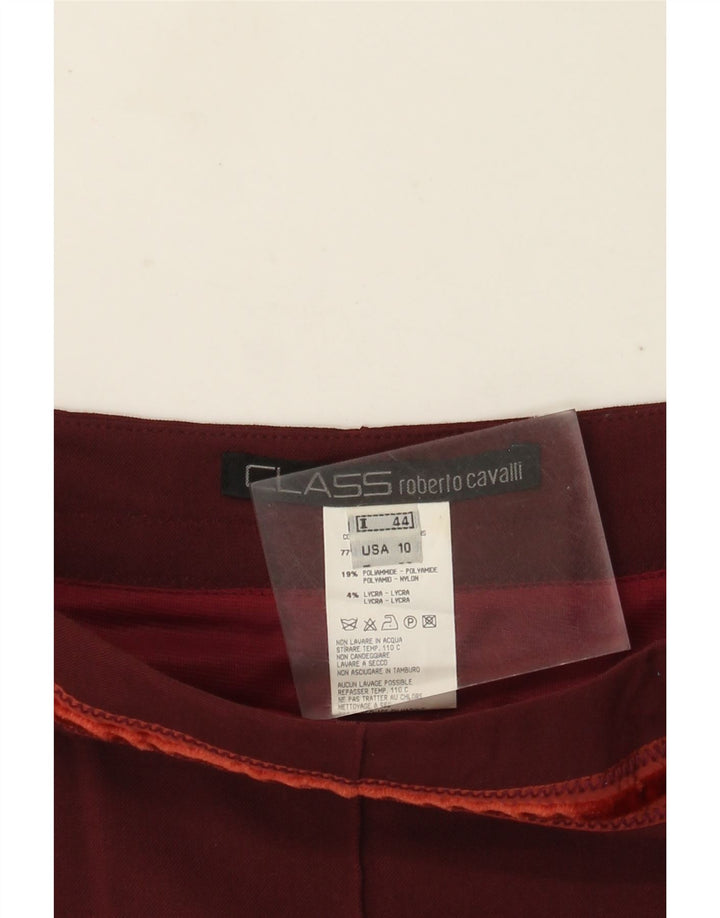 Gonna a sirena da donna Roberto Cavalli Class IT 44 Media W30 Bordeaux Lana