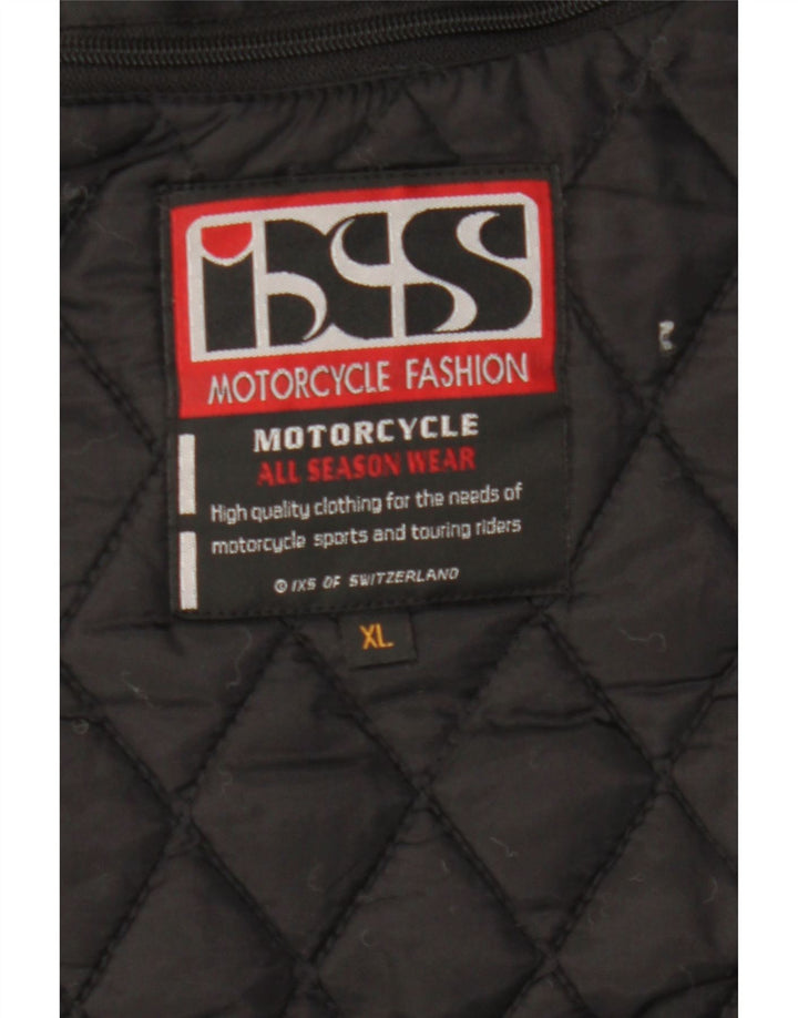 Giacca da corsa da uomo IXS UK 42 XL nera in poliammide