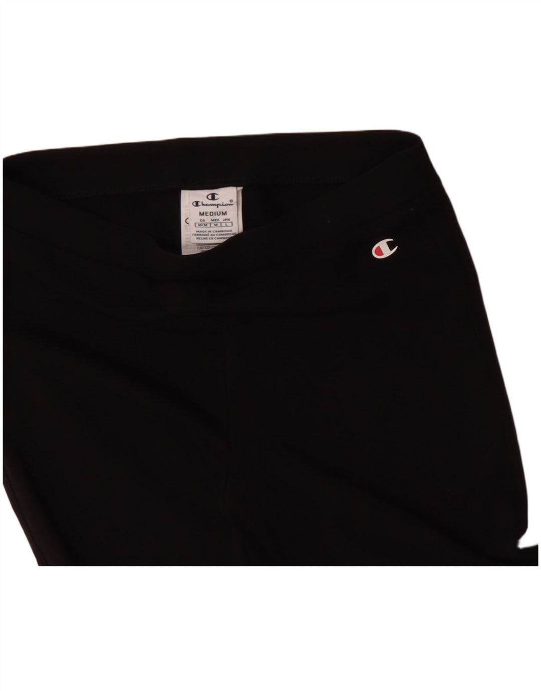 Pantaloncini sportivi da donna Champion Bermuda UK 14 cotone nero medio
