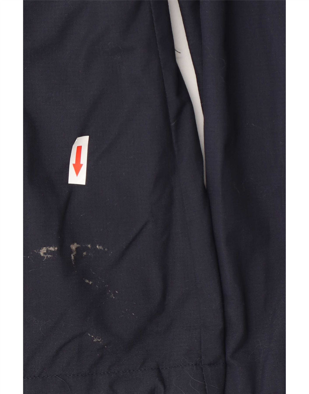 Giacca antipioggia da donna Superdry UK 14 nylon blu navy medio