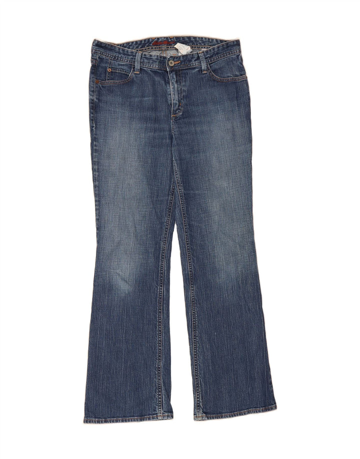 EDDIE BAUER Womens Bootcut Jeans US 12 Large W34 L31 Blue Cotton Vintage Eddie Bauer and Second-Hand Eddie Bauer from Messina Hembry 