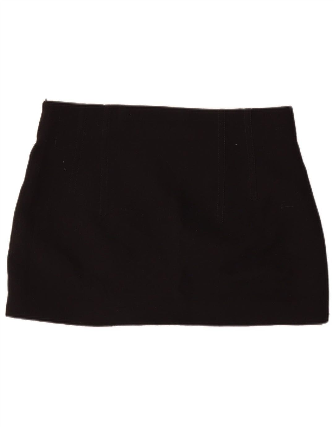 Minigonna Zara da donna XL W34 poliestere nero