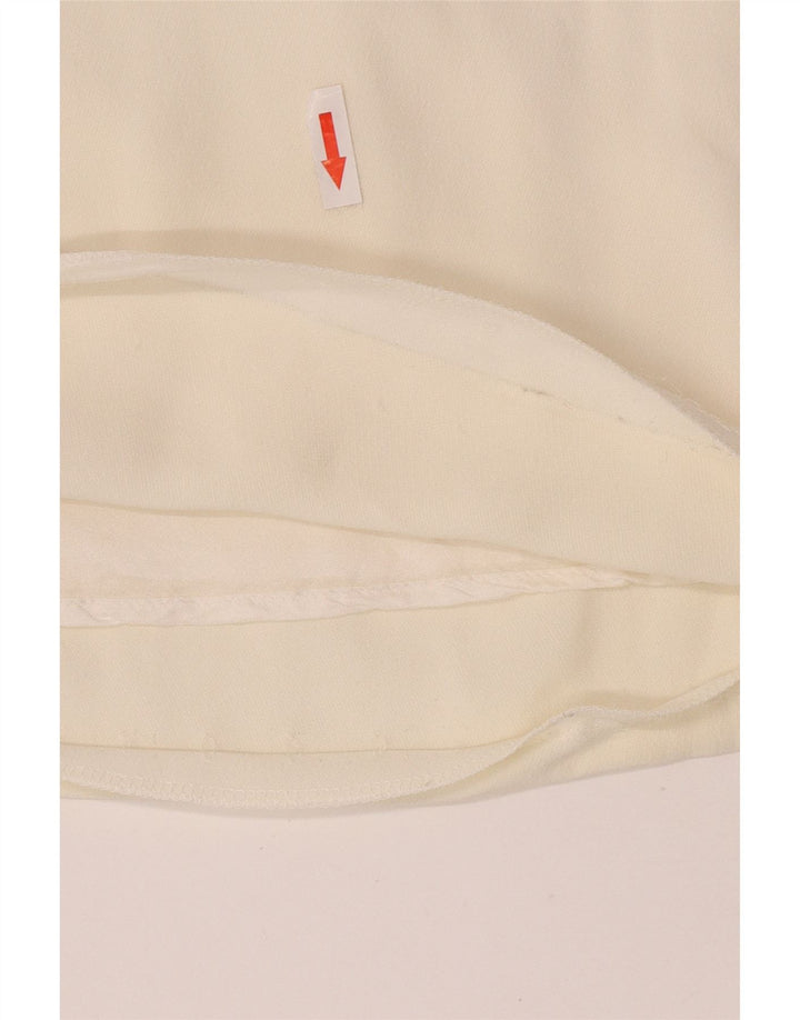 Gonna longuette da donna Max Mara W28 media bianco sporco