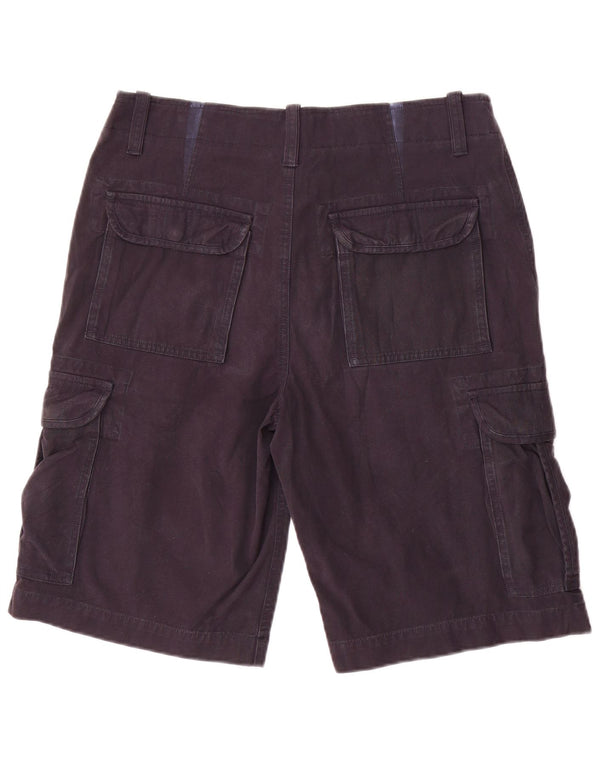 TOMMY HILFIGER Pantaloncini cargo da uomo W32 medio cotone blu navy