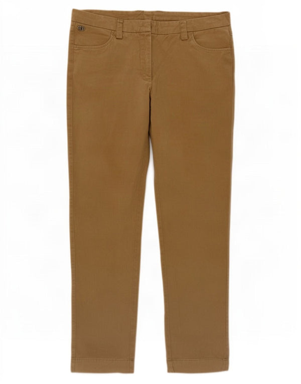 Pantaloni casual slim da donna Marlboro Classics W32 L27 cotone kaki