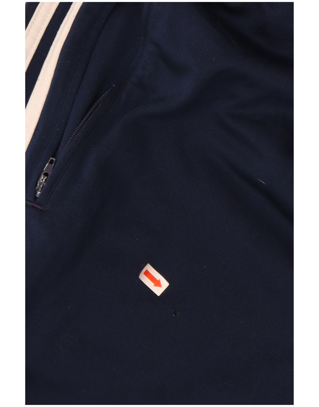 Pantaloni da tuta da uomo ADIDAS piccoli in poliestere blu navy