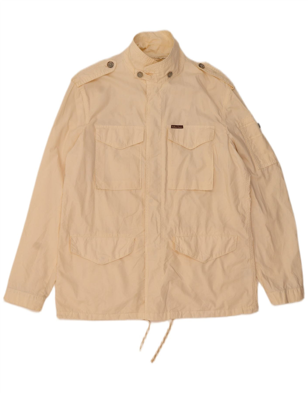 Giacca utilitaria da uomo Marlboro Classics UK 42 XL Cotone beige
