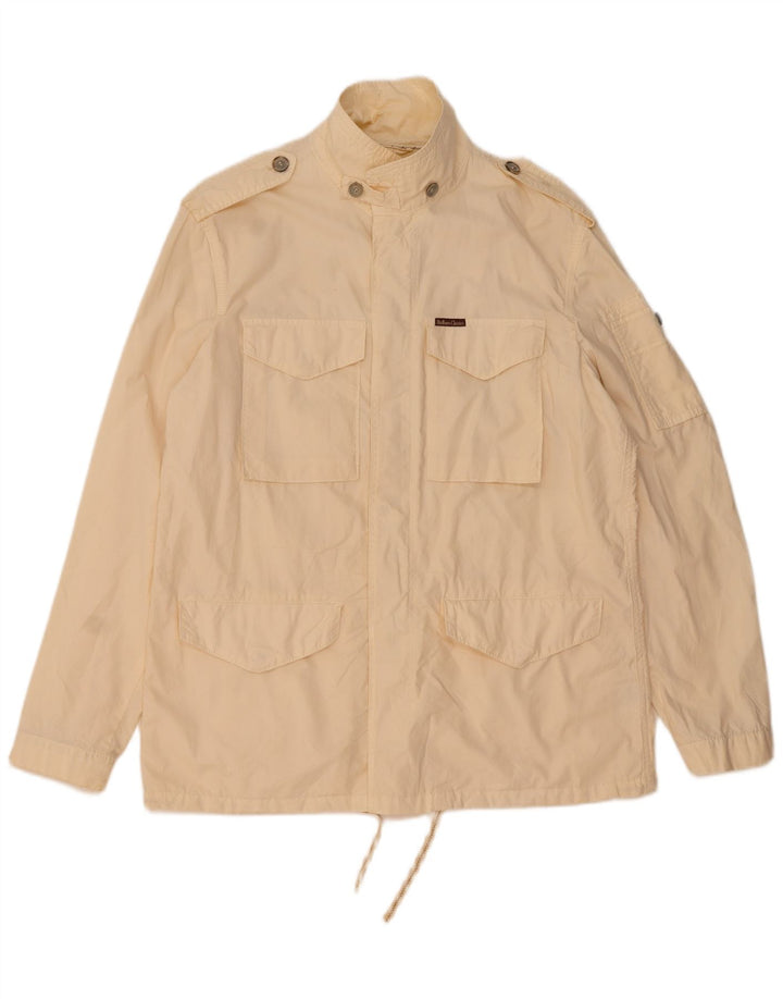 Giacca utilitaria da uomo Marlboro Classics UK 42 XL Cotone beige
