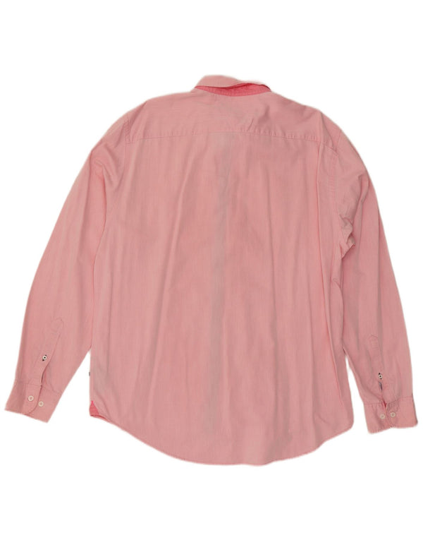 Camicia da uomo Tommy Hilfiger New York Fit 2XL cotone rosa