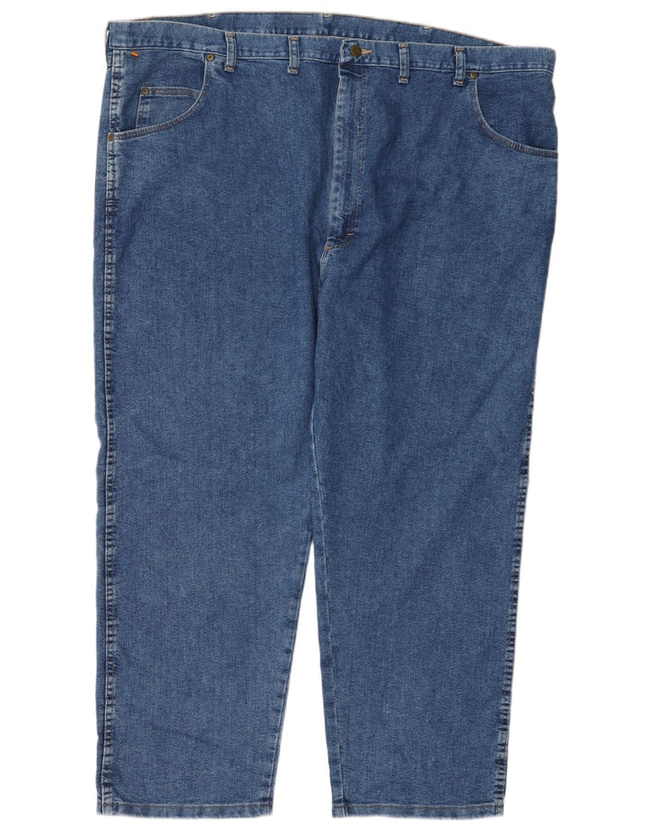 Jeans dritti da uomo WRANGLER W50 L28 cotone blu