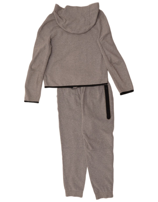 Nike Boys Hooded Full Tracksuit 13-14 Years XL Grey Cotton