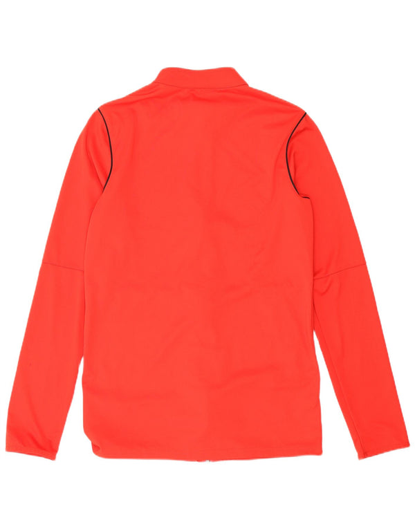 Giacca da tuta da donna Nike Dri Fit Top Jacket UK 10 Small Rosso Poliestere