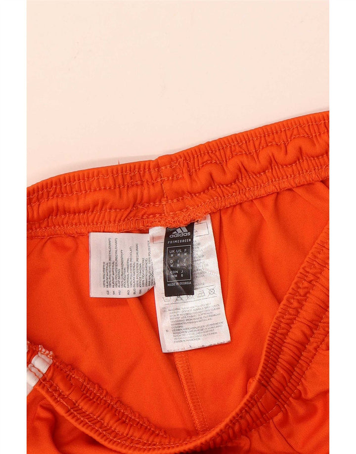 Pantaloncini sportivi Adidas Aeroready da uomo in poliestere arancione medio