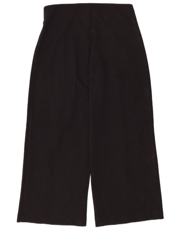 Pantaloni casual corti da donna Marks & Spencer UK 12 medi W30 L27 neri
