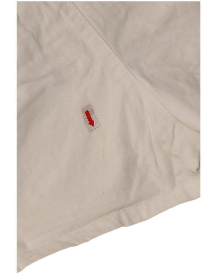 Pantaloncini chino da donna Superdry medi W34 cotone bianco