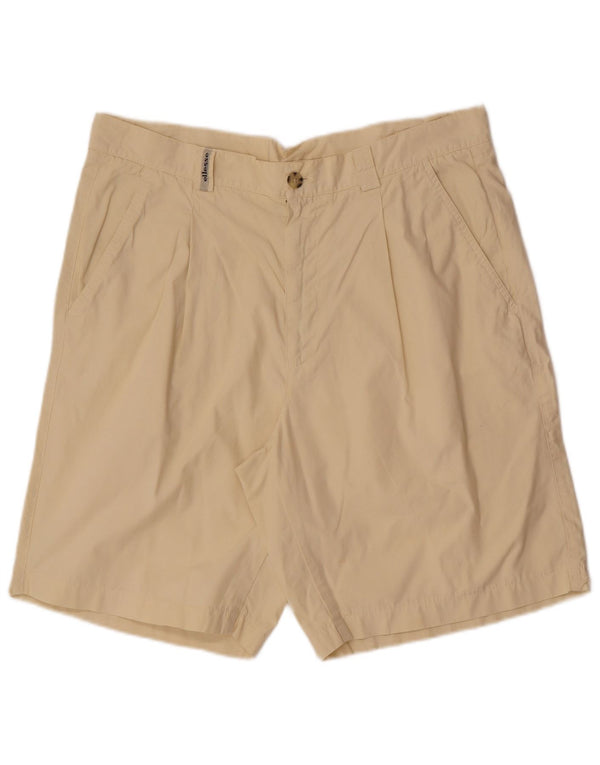 Pantaloncini chino con pegging da uomo ELLESSE W36 Large Beige