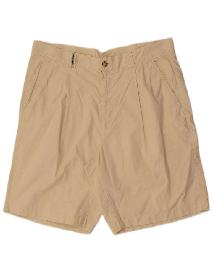 Pantaloncini chino con pegging da uomo ELLESSE W36 Large Beige
