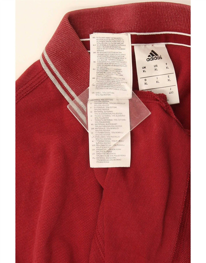 Polo Adidas Uomo XL Rossa