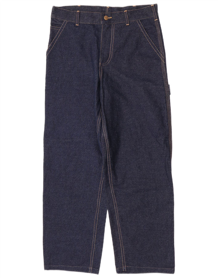 Jeans cargo da uomo Carhartt W32 L27 cotone blu navy