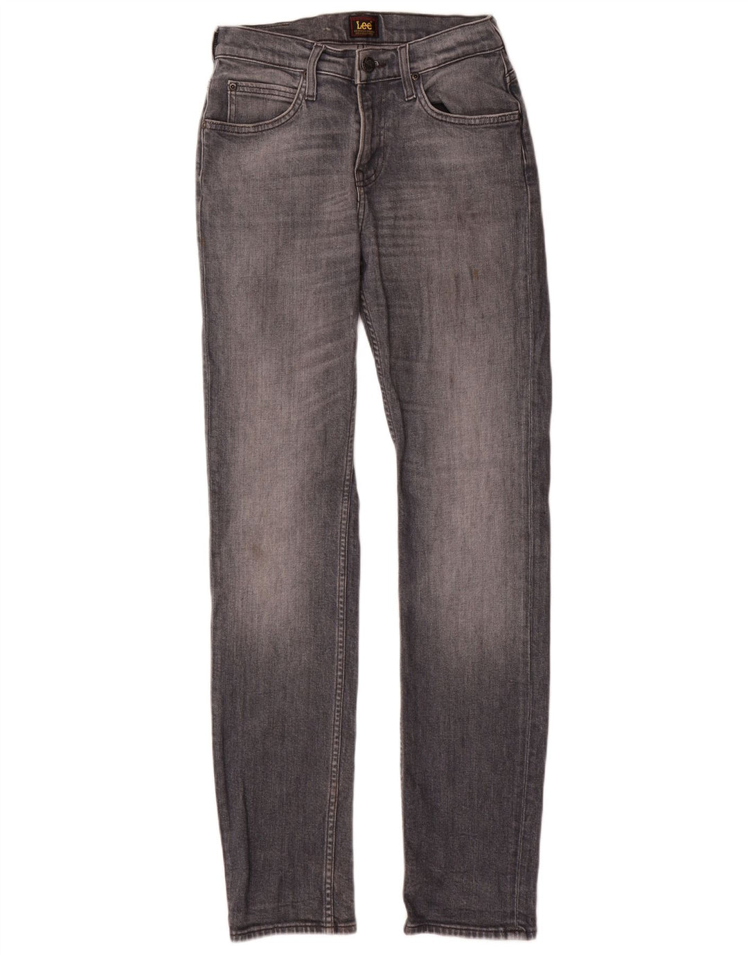 Jeans Lee Rider Slim da donna W28 L32 in cotone grigio