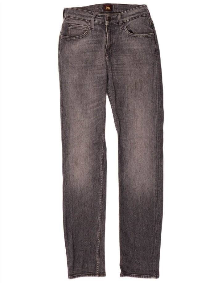 Jeans Lee Rider Slim da donna W28 L32 in cotone grigio