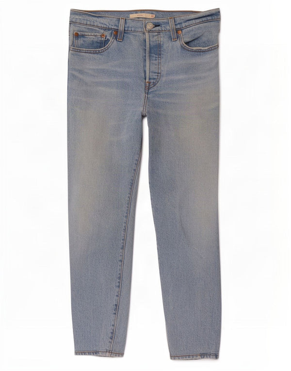 Jeans Wedgie Slim da donna Levi's W29 L26 cotone blu