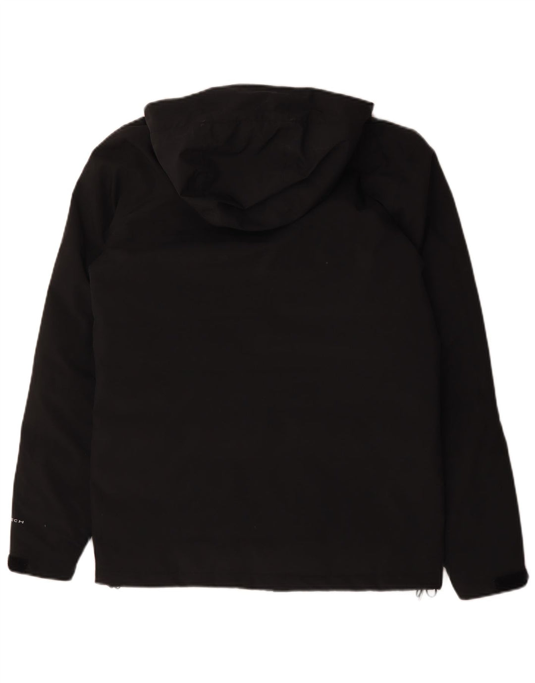 Giacca a vento con cappuccio da uomo Columbia UK 36 Small Poliestere nero