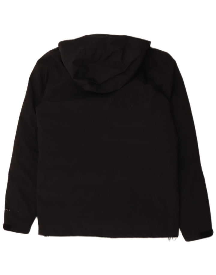 Giacca a vento con cappuccio da uomo Columbia UK 36 Small Poliestere nero