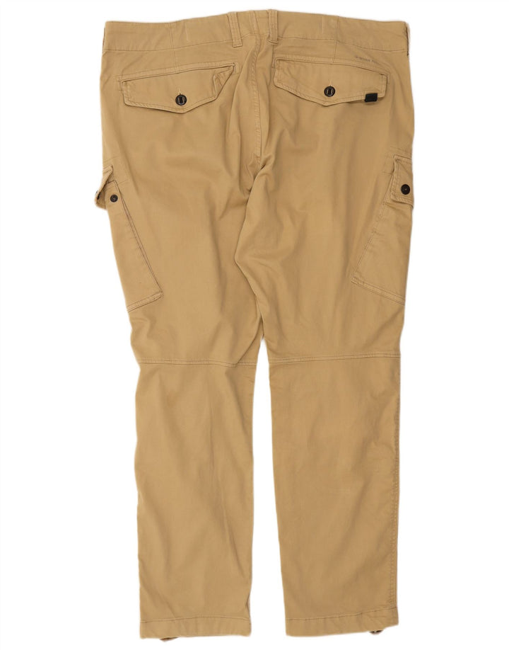 Pantaloni cargo dritti da uomo G-STAR W40 L32 Beige