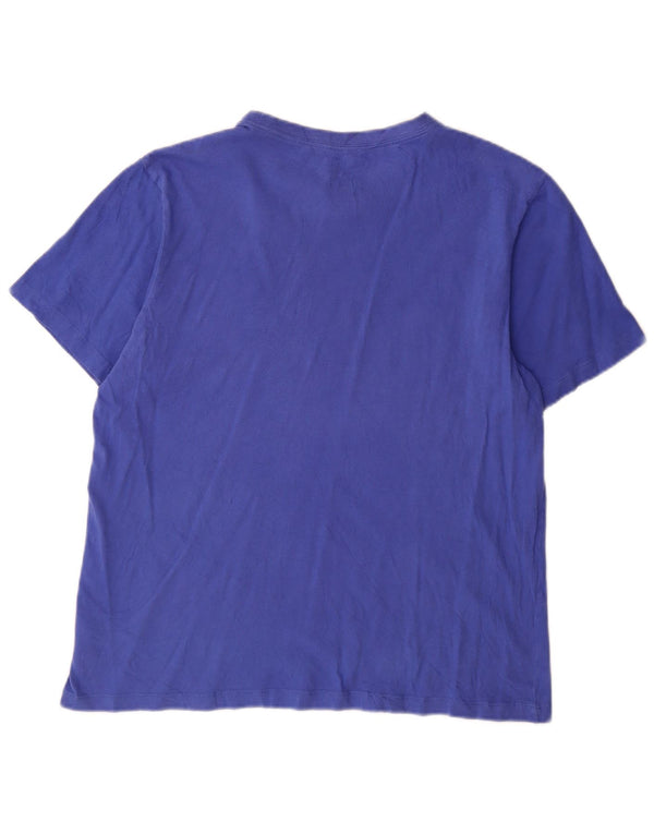 T-shirt da donna Nike Top UK 16 grande cotone blu