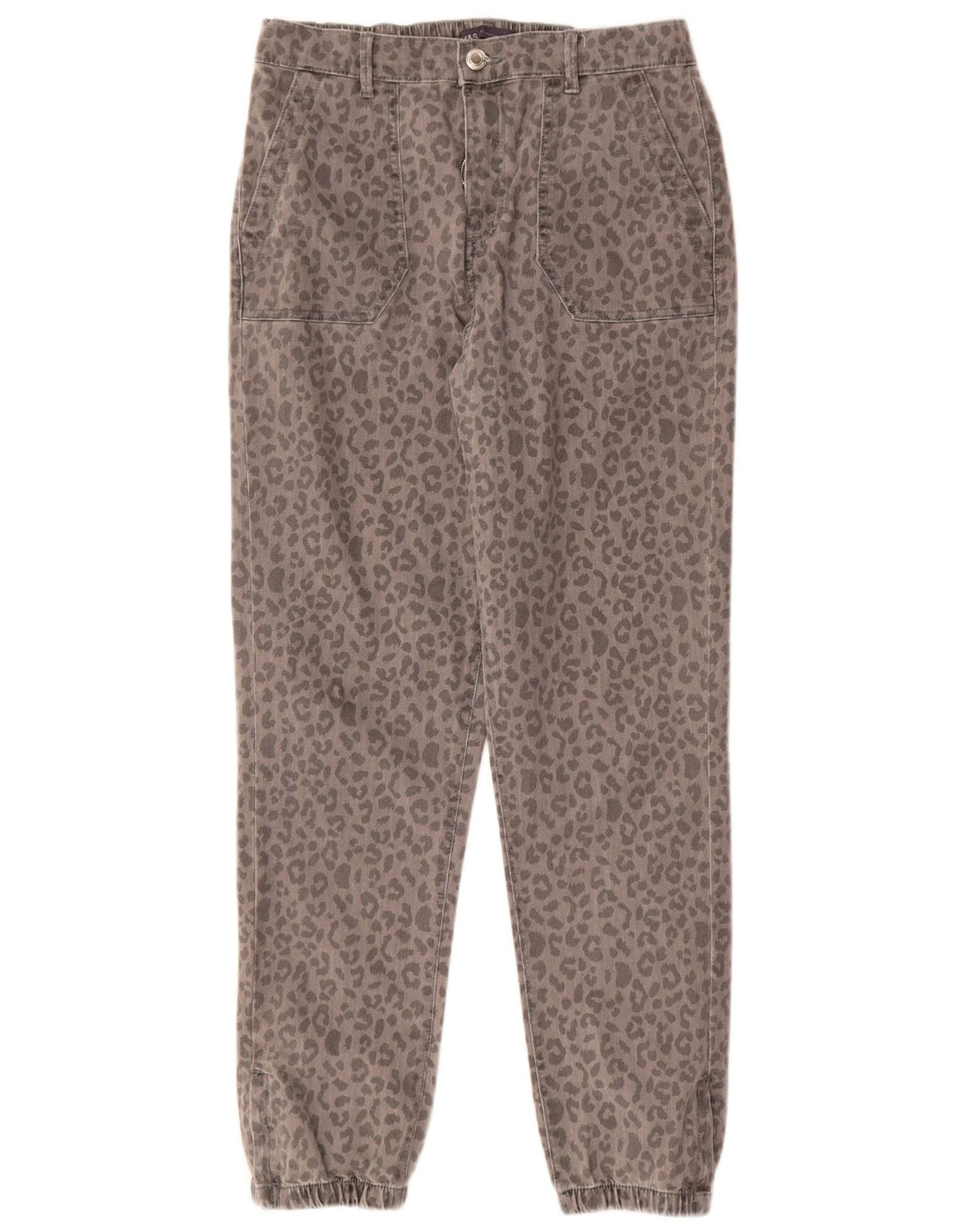 Pantaloni chino da donna Marks & Spencer UK 12 medi W30 L28 Grigio