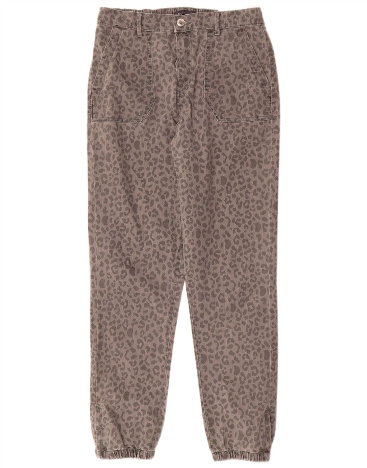 Pantaloni chino da donna Marks & Spencer UK 12 medi W30 L28 Grigio