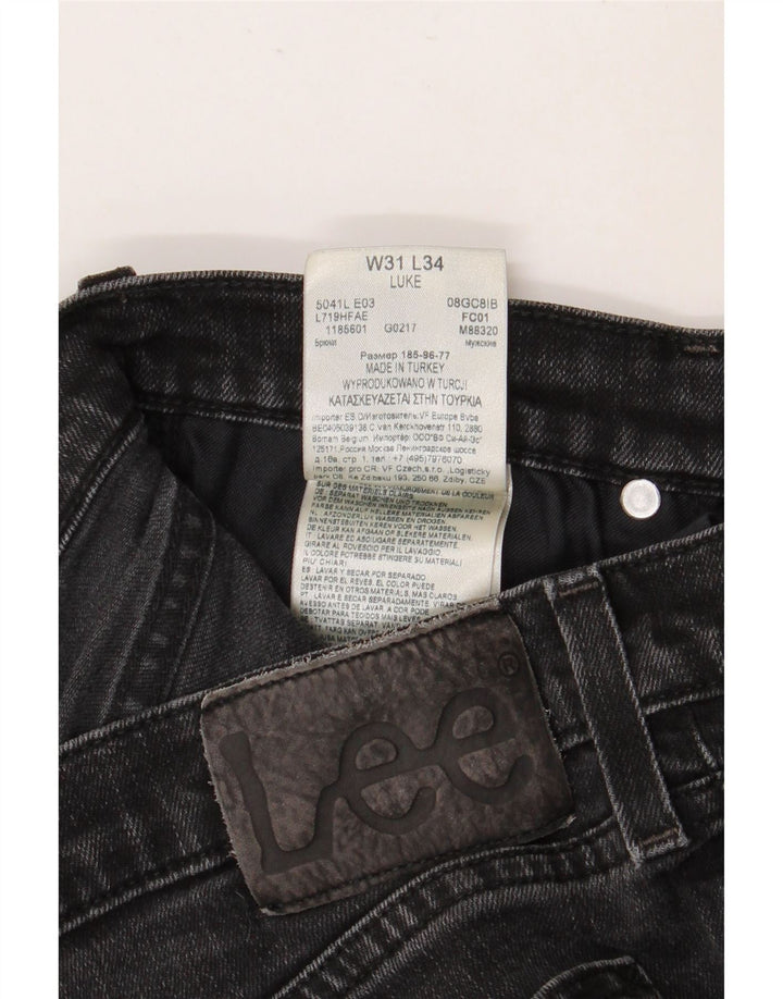 Jeans LEE Luke Slim da donna W31 L34 cotone nero